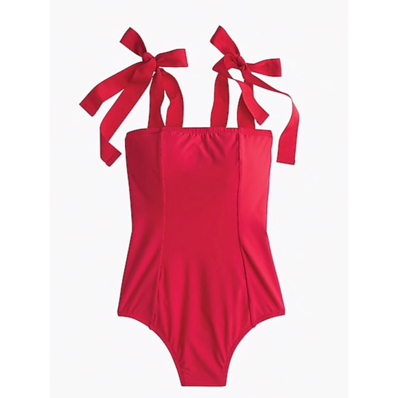 J. Crew Other - J. Crew - Shoulder Tie One Piece
